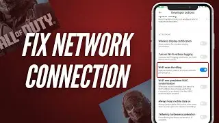 How To Fix NETWORK CONNECTION ERROR In COD Call of Duty 2025 | Fix COD Mobile Wifi Issue