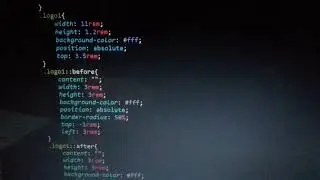 git logo using html and css only