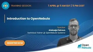 An Introduction to OpenNebula Operations - April