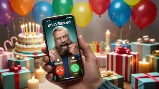 Brian Blessed Legendary Actor surprised Me on my Birthday 🎉