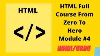 How to make Link Element in HTML With Practical | Module#4🔛|💻 2021 Complete Full Course🎙Urdu/Hindi☑️