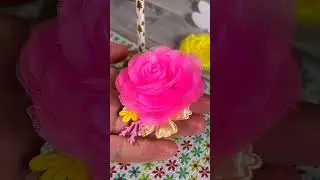 The secret of organza flowers 