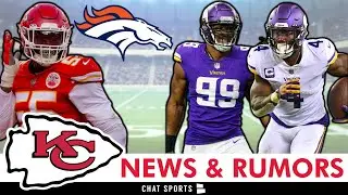 ALERT: Frank Clark Signs With Broncos | Chiefs Rumors On Signing Dalvin Cook, Danielle Hunter Trade?