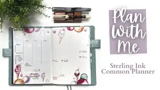 PLAN WITH ME // Sterling Ink Common Planner // June 10-16, 2024