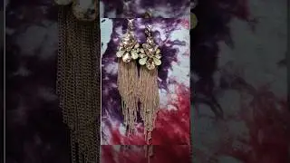 Top stylish long chain party wear earrings design/#fashion #jewellery #party #daily #earrings