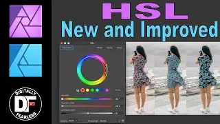 New and improved HSL adjustment layer in Affinity Photo tutorial.