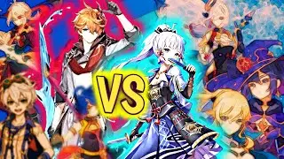 Кто сильнее?: Команда Торта-Сянки или Freeze Аяка/Чемпионат команд #2 в Genshin Impact