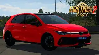 Volkswagen Golf 8.5 Car Mod | Euro Truck Simulator 2 1.59