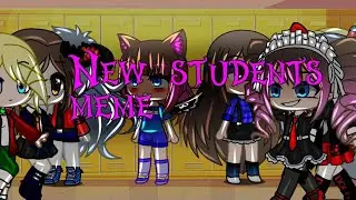 ♤New students♤ (meme) {I and my friends in Danganronpa} |gacha club| // Anni Vel