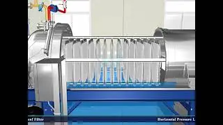 Horizontal Pressure Leaf Filter