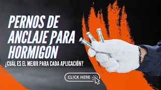 🎯Cómo instalar pernos de anclaje para hormigón | Guía práctica💥
