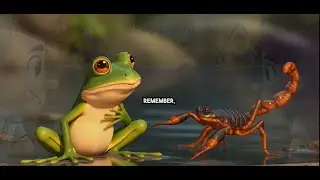 The Frog and the Scorpion: Educational Story for Kids | Moral Story | Short Bedtime Story | Fables