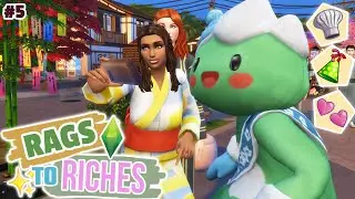 DANCING WITH FIRE! | The Sims 4: Rags to Riches #5