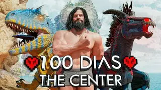 Sobrevivendo 100 Dias no ARK Hardcore (The Center)