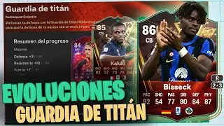 EVOLUCION: GUARDIA DE TITAN en FC 25 ⭐  EA FC 25 EVOLUTION THE TITAN'S GUARD