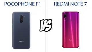 Pocophone F1 vs Redmi Note 7