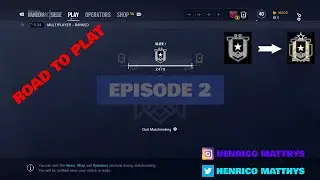 Road To Platinum / Solo Ranked / Smurf / Rainbow Six Siege