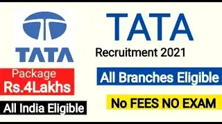 TATA Recruitment 2021 | TATA Job Vacancy 2021 | Job vacancy 2021 Recruitment 2021| Tata Power Jobs