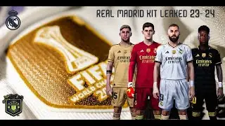 PES 2021🔥Real Madrid kit leaked 🔥 SEASON 2023-24