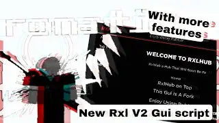 New RxlHub V2 Gui script with many new features | arceus x roblox