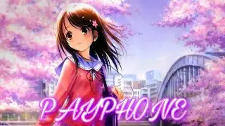 Nightcore-Payphone(Female Version)-(Lyrics)