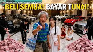 Old Scrap Collector Takes Granddaughter Buy Car, Mocked Then Reveals Billionaire Buys Whole Showroom