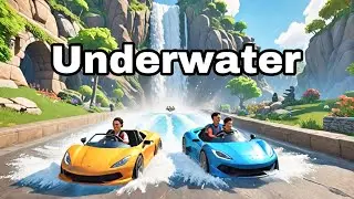 I Built a Go-Kart Track Underwater in Planet Coaster, and Here's How It Went!