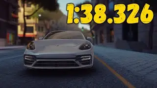 Asphalt 9 Porsche Panamera Turbo S (1:38.326) Car Hunt Riot