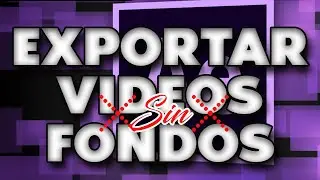 RENDERIZAR VÍDEO SIN FONDO EN AFTER EFFECTS + DESCARGA DE PROYECTO | DC Cadosh