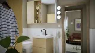 IKEA ÄNGSJÖN Bathroom – Real-Time Lumen + Ray Tracing in Unreal Engine 5.6