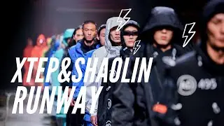 Xtep Shaolin Collaborative Runway at Shaolin Temple