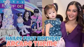 KRIS BERNAL NAPAKA BONGGA NG PA BIRTHDAY SA KANYANG ANAK NA SI HAILEE ARCADE ANG THEME