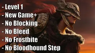Elden Ring: Malenia RL1 NG+ Hitless (No Blocking/Bleed/Frostbite/Bloodhound Step)