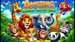 Alphabet Animals | ABC Animals | Alphabet ZOO 🦁🐘🦓🐧