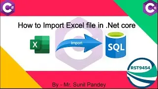 How to import Excel file in Asp.Net Core || 