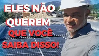 SEGREDO REVELADO Dos Empreendimentos Fotovoltaicos!