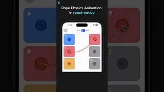 Realistic Rope Physics in React Native 🔗 (Open Source Demo) | 