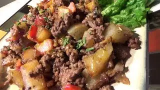 Bacon Cheeseburger Hash