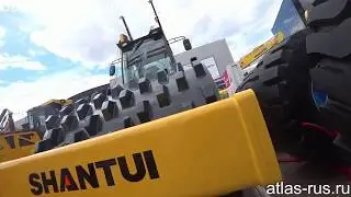 SHANTUI (шантуи) Road-Building & Construction Machine Exhibition (BAUMA Выставка СТТ Russia) техника