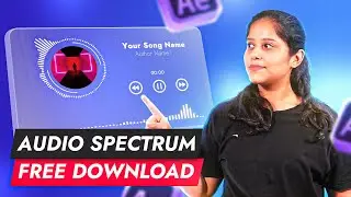 How to Create a Cool 3D glass Audio Spectrum in After Effects