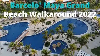 Barcelo' Maya Beach Resort Walkaround Mexico All Inclusive Vacation
