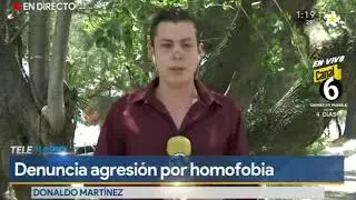 Homofobia, entrevista a Donaldo Martínez.