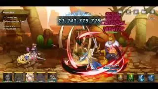 Raid Boss King of Athens, 11 Billion Total Damage | Swordmaster Story
