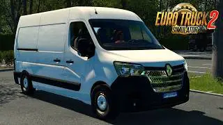 Renault Master Car Mod | Euro Truck Simulator 2 1.59