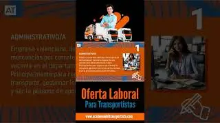 Oferta Laboral Para Transportistas. #camion #camioneros #trabajo