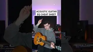 How to EQ an Acoustic Guitar! #mixing  #eq #tipsandtricks