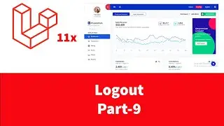 Laravel 11 - Add Logout in Sidebar Menu - Part 9