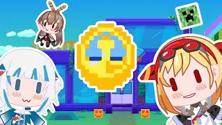 Incident at the holoEN museum｜Hololive Animation｜Gawr Gura｜Kaela｜Mumei ｜Hololive Minecraft｜