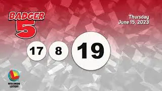 Wisconsin Lottery Evening Draw 06/15/2023