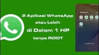Cara Memasang 2  Whatsapp dalam Satu HP Tanpa Aplikasi Tambahan